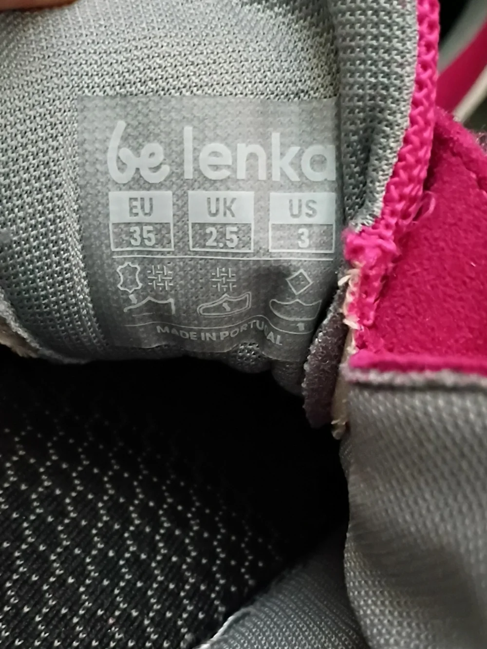 Be Lenka Joy Girls Velcro Sneakers Pink/White